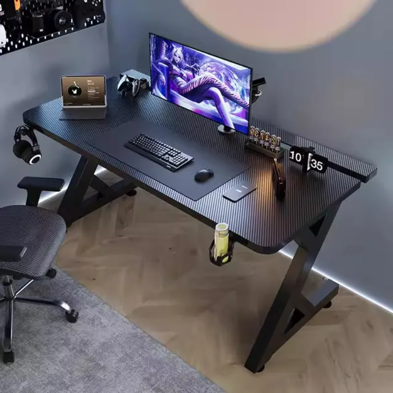 Desk Setup Designer - Minimalistyczne czarne biurka komputerowe, ekskluzywne wyposażenie,