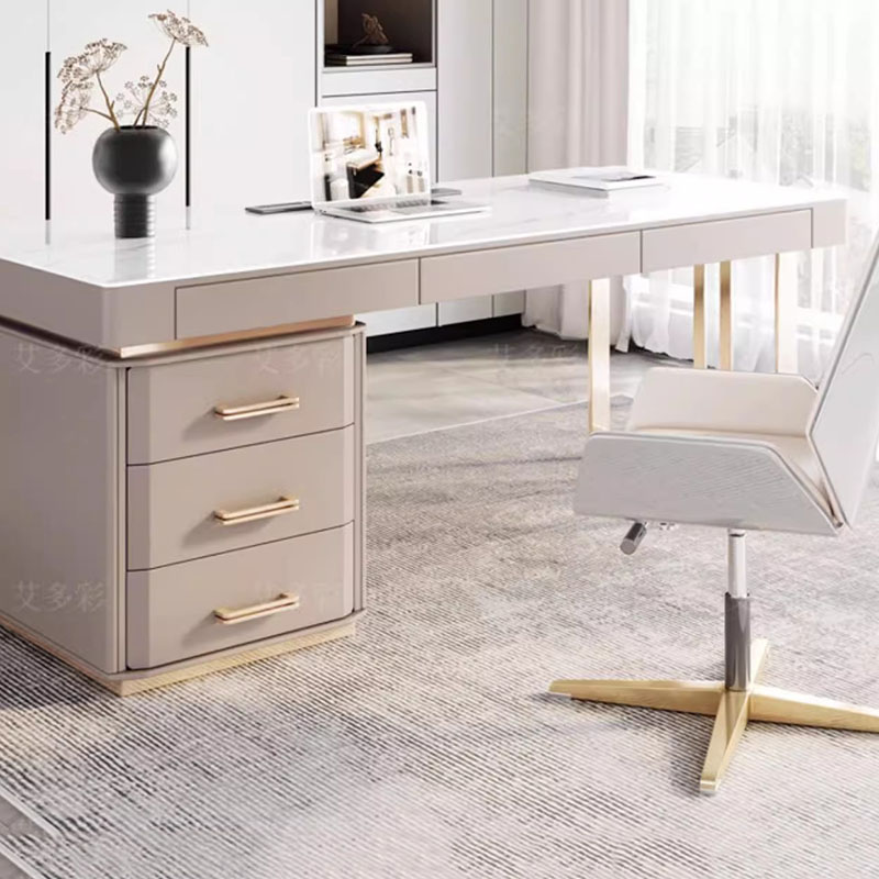 Desk Setup Designer - Biurko Biurowe Minimalistyczne Szuflady Luksusowy Nowoczesny