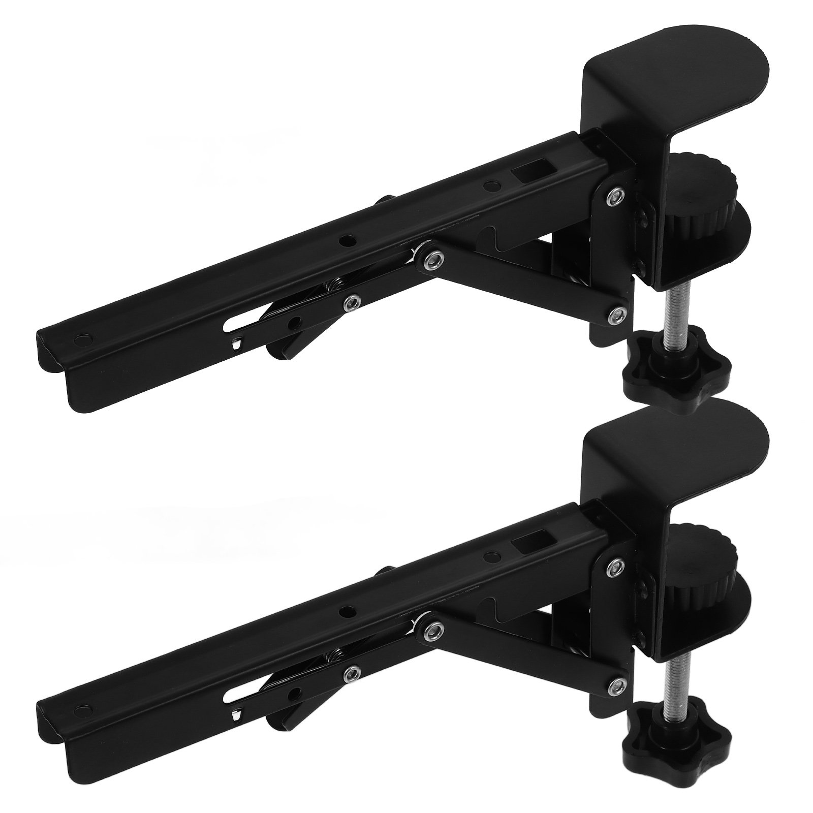 Desk Setup Ergonomics - 2 szt. Ergonomiczna półka z uchwytem