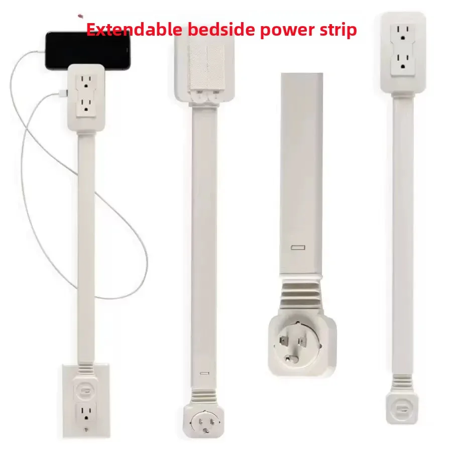 Power Strip Flat - Listwa zasilająca oszczędzająca miejsce z obrotowymi