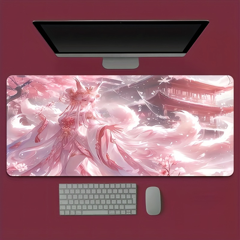 Desk Setup Designer - Podkładka na biurko Anime Fox Girl,