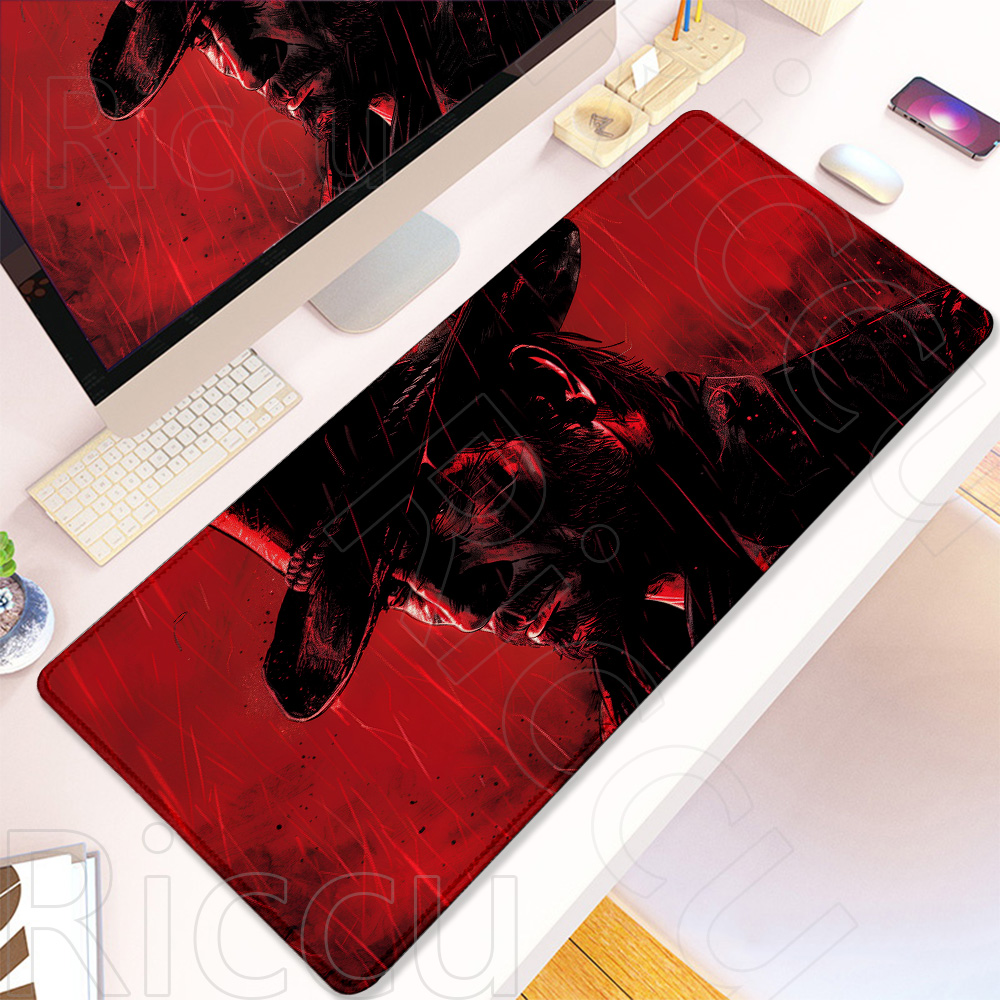 Desk Setup Red - Akcesoria komputerowe HD Red Dead Redemption