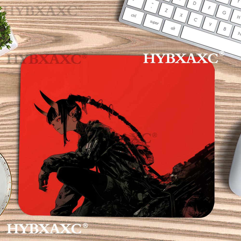 Desk Setup Red - HYBXAXC Podkładka pod mysz z czerwonym