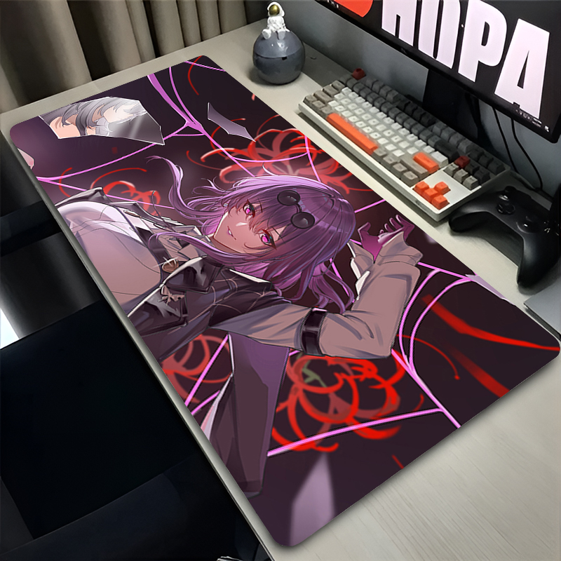 Desk Setup Red - Podkładka pod mysz Anime Gamer XXL