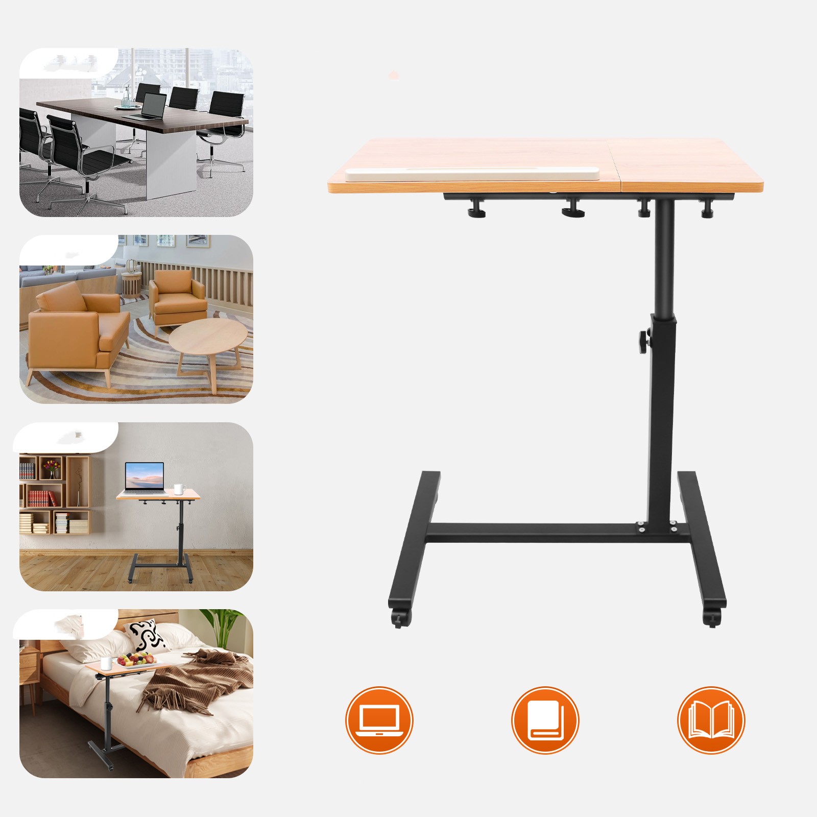 Regulowany stolik na laptopa,  – Desk Setup For Laptop recenzja i cena