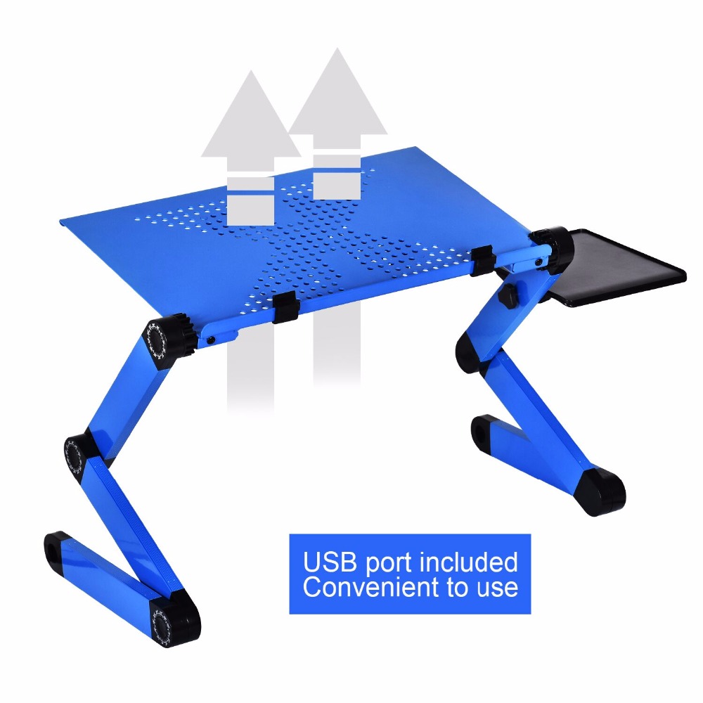 Stolik na laptopa ze stopu alu – Desk Setup For Laptop recenzja i cena