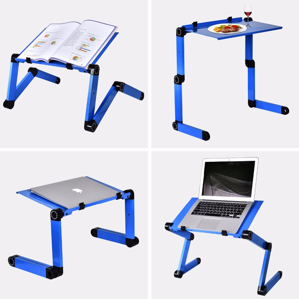 Stolik na laptopa ze stopu alu – Desk Setup For Laptop recenzja i cena