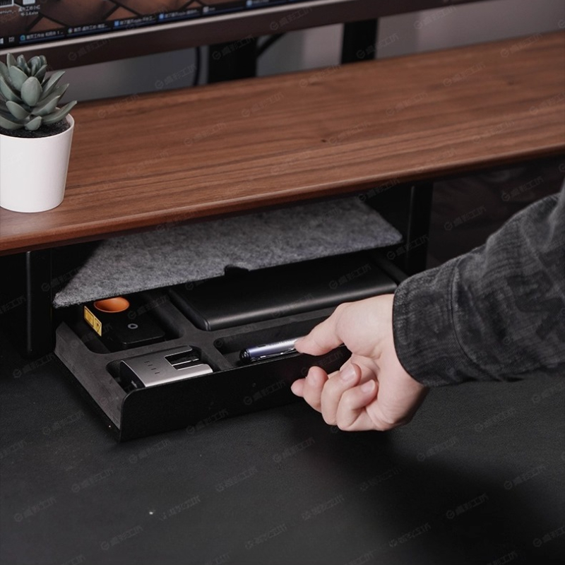 Podstawka pod monitor z szufla – Desk Setup Ergonomics recenzja i cena