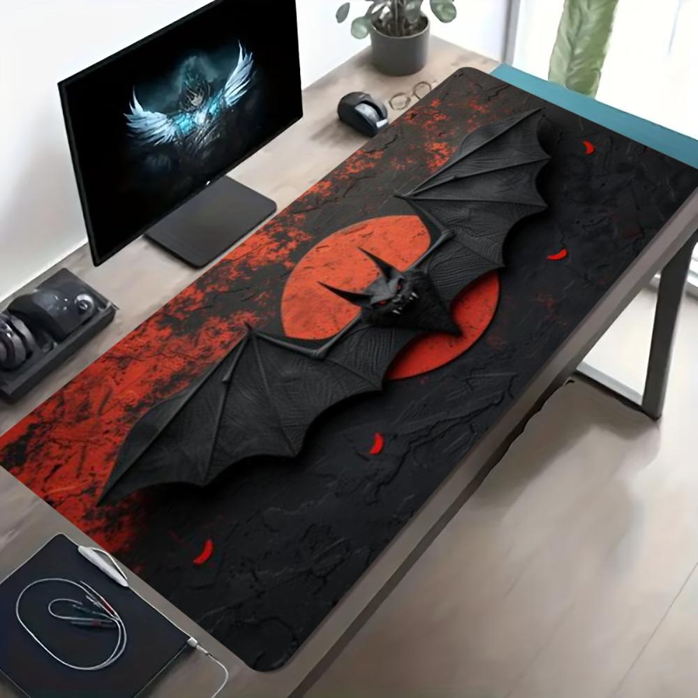 Ciemnoczerwona podkładka pod m – Desk Setup Red recenzja i cena