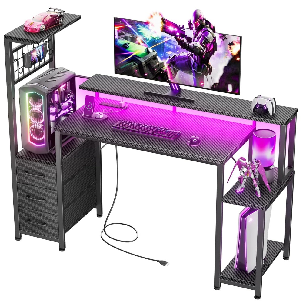 Biurko gamingowe 48 cali z moż – L Shaped Desk Setup recenzja i cena