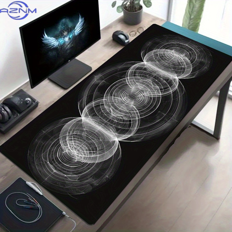 Duża czarno-biała podkładka po – Desk Setup Workspace recenzja i cena