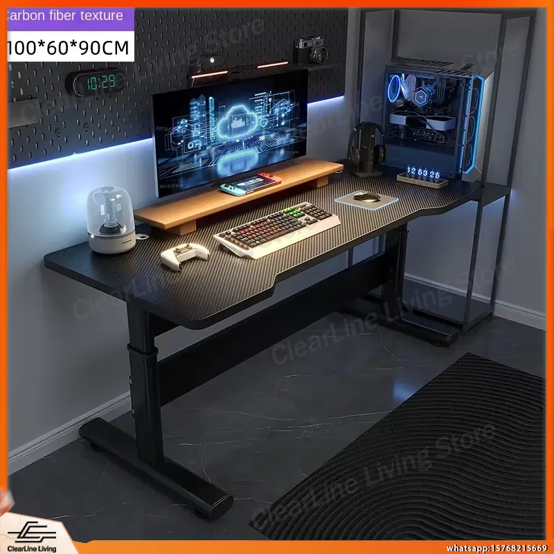 Elektryczne biurko gamingowe z – Desk Setup Ergonomics recenzja i cena