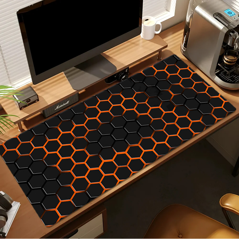 Duża podkładka pod mysz do gie – Desk Setup Red recenzja i cena