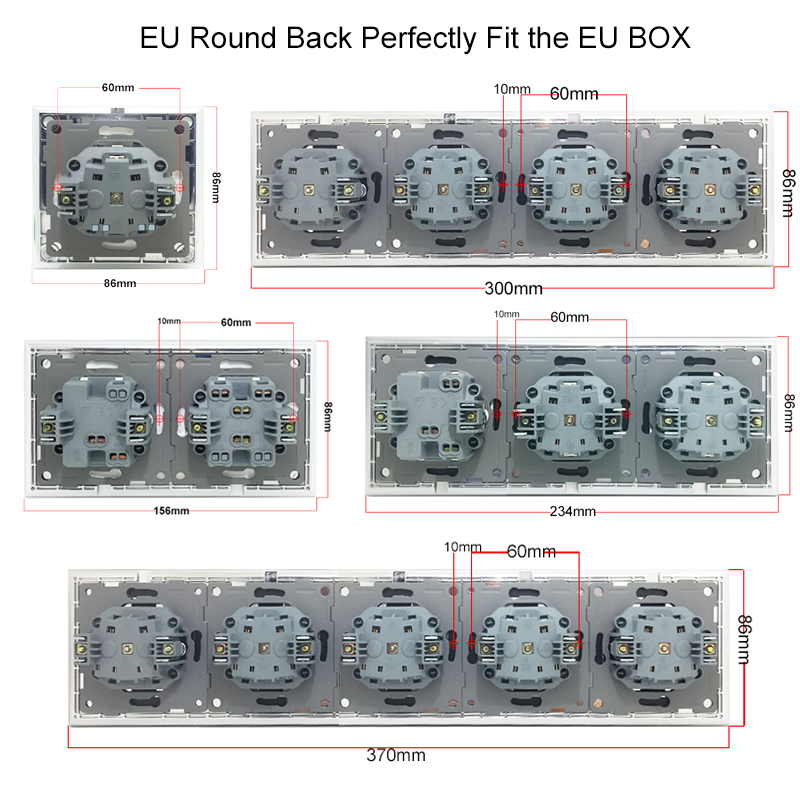 Wallpad 16A EU Socket White /  – Power Strip Flat recenzja i cena