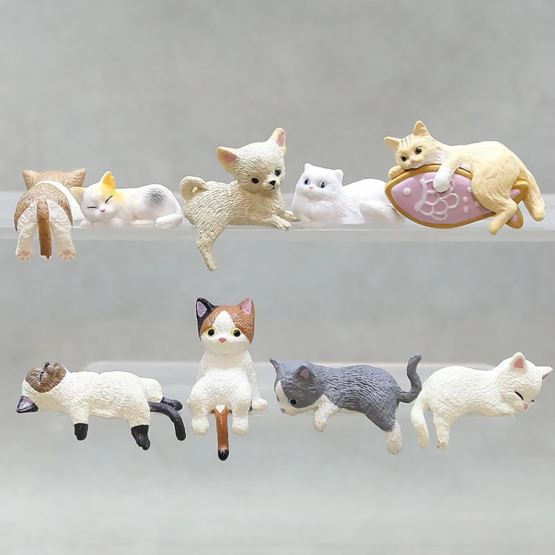 1Pc Cute Cartoon Cat PVC Home  – Desk Setup Nature recenzja i cena