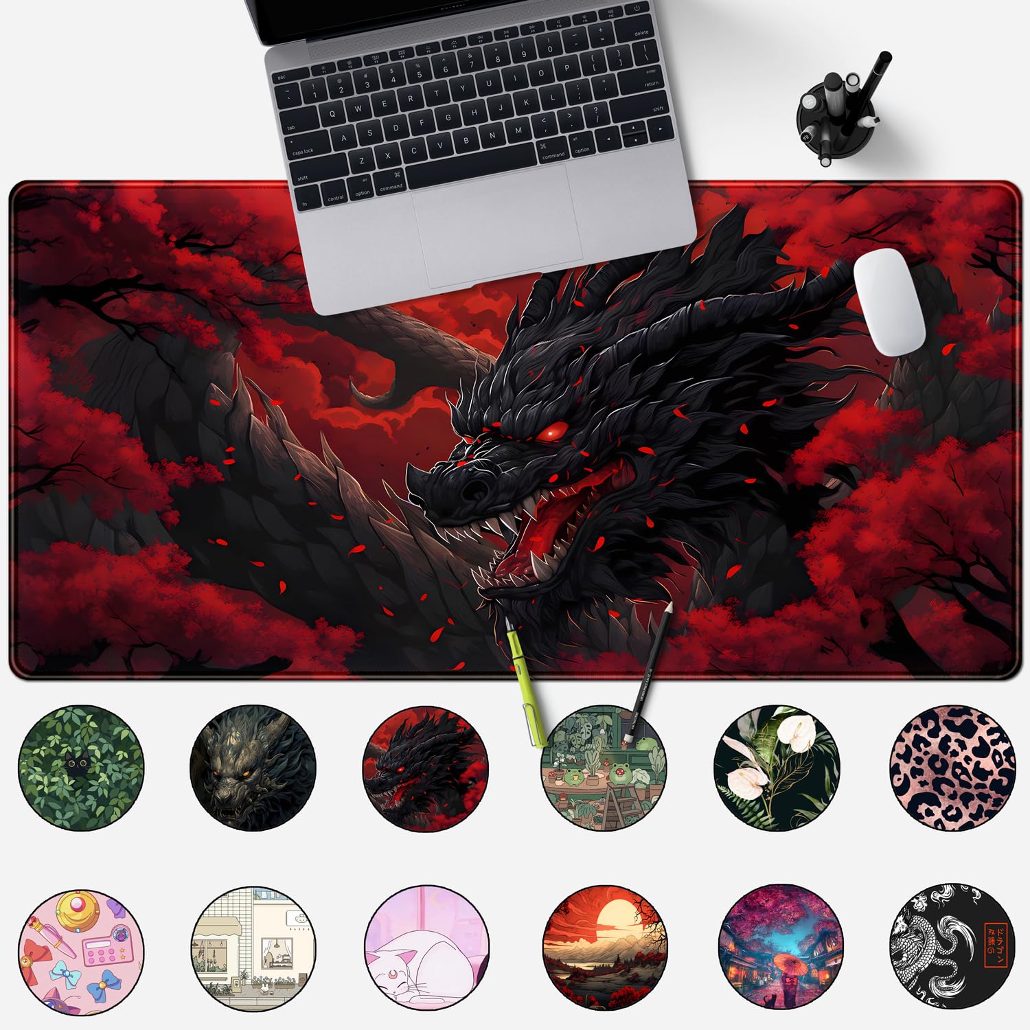 Ogromna podkładka pod mysz z m – Desk Setup Red recenzja i cena