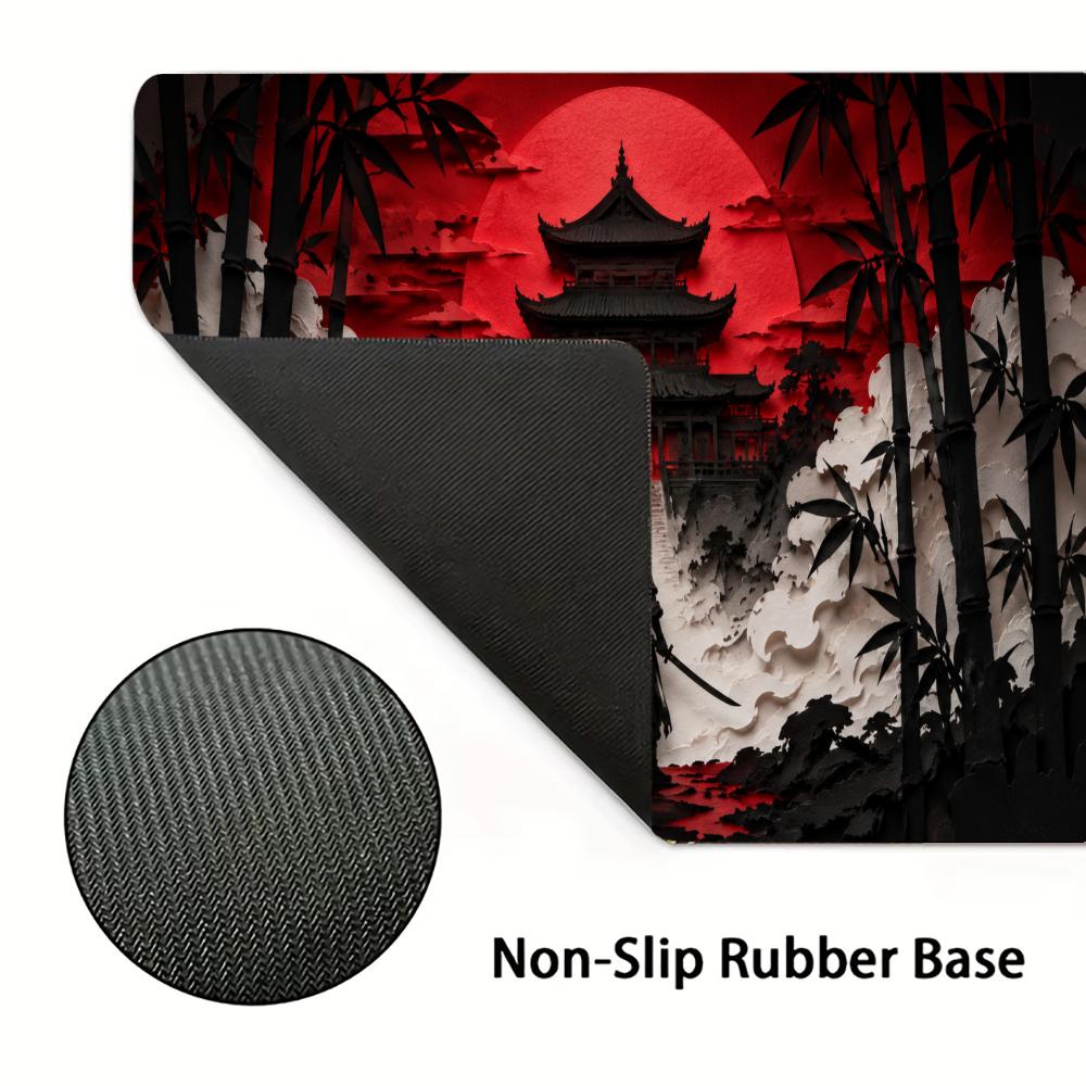 Podkładki pod mysz Samurai Red – Desk Setup Red recenzja i cena