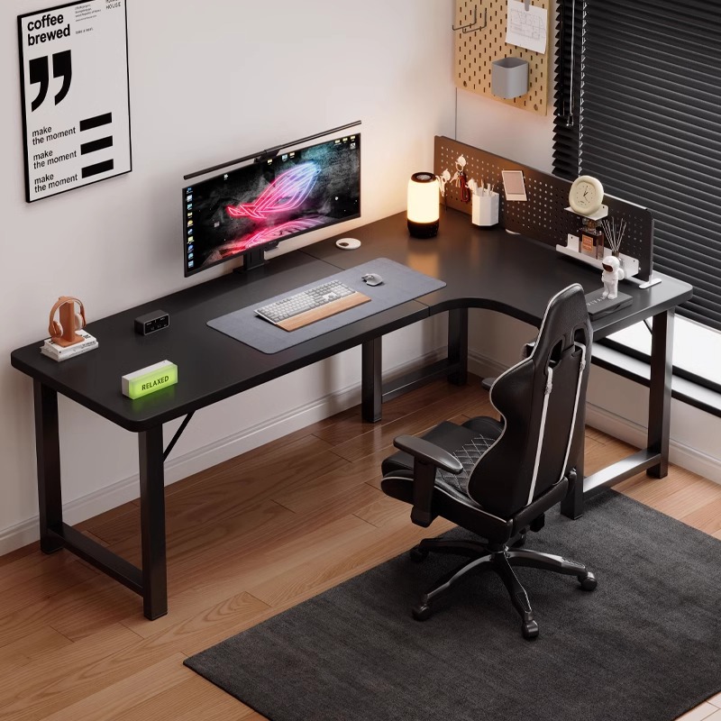 Biurko komputerowe Stół narożn – L Shaped Desk Setup recenzja i cena