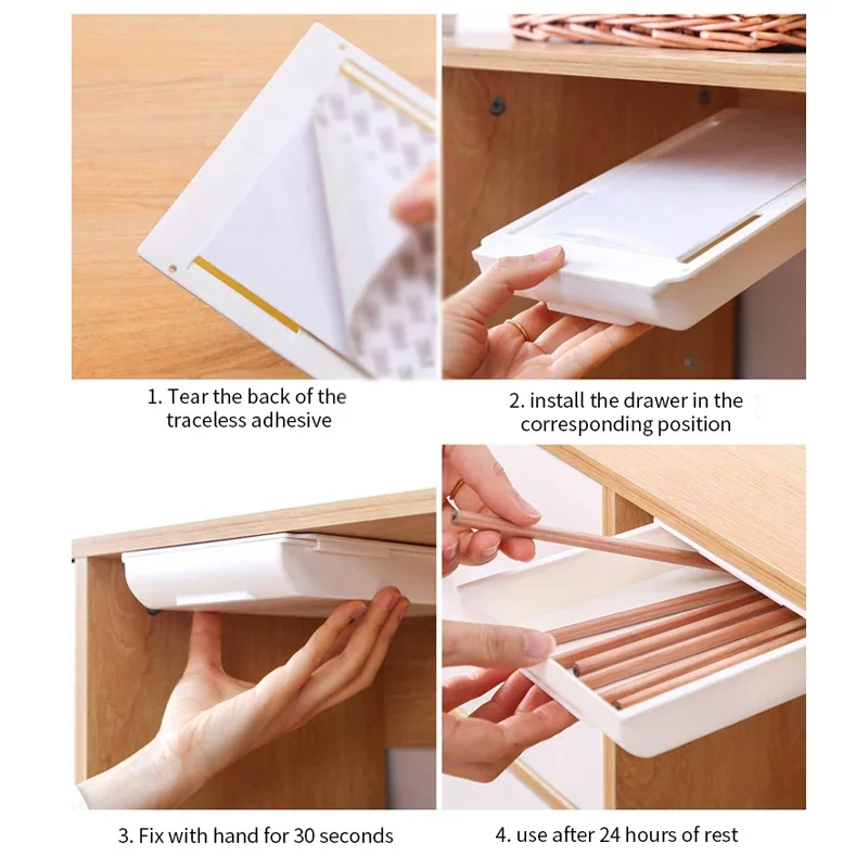 Ukryty schowek na biurko, samo – Desk Drawer Unit recenzja i cena