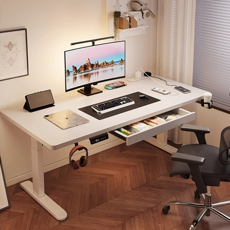 Nowoczesne elektryczne biurko  – Desk Setup Ergonomics recenzja i cena