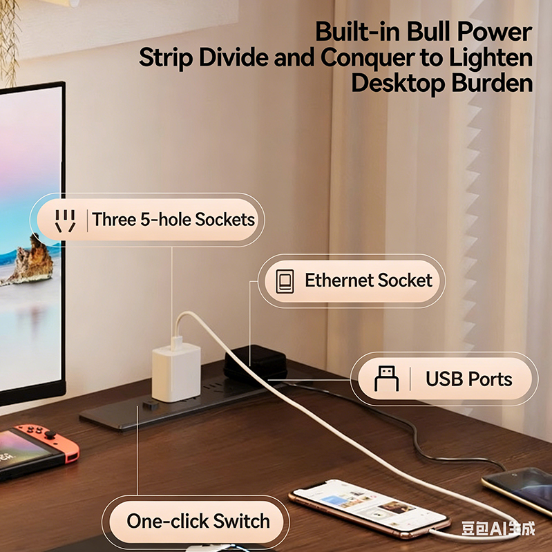 Nowoczesne elektryczne biurko  – Desk Setup Ergonomics recenzja i cena