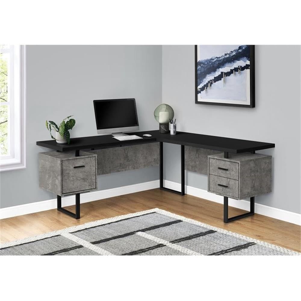Biurko komputerowe w kształcie – Desk Setup L Shaped recenzja i cena