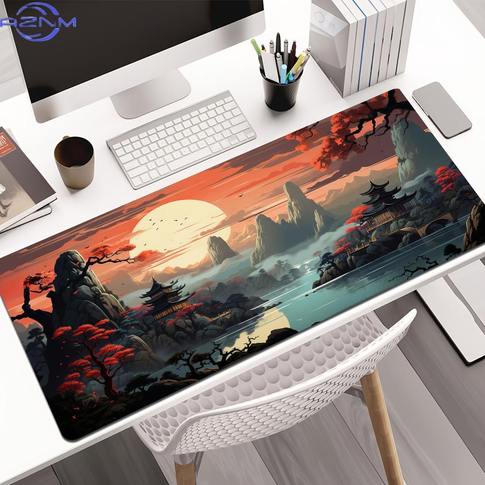 Czerwono-czarne artystyczne kr – Desk Setup Red recenzja i cena