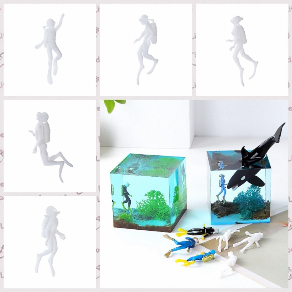 Dekoracyjne figurki nurków, mo – Desk Setup Nature recenzja i cena