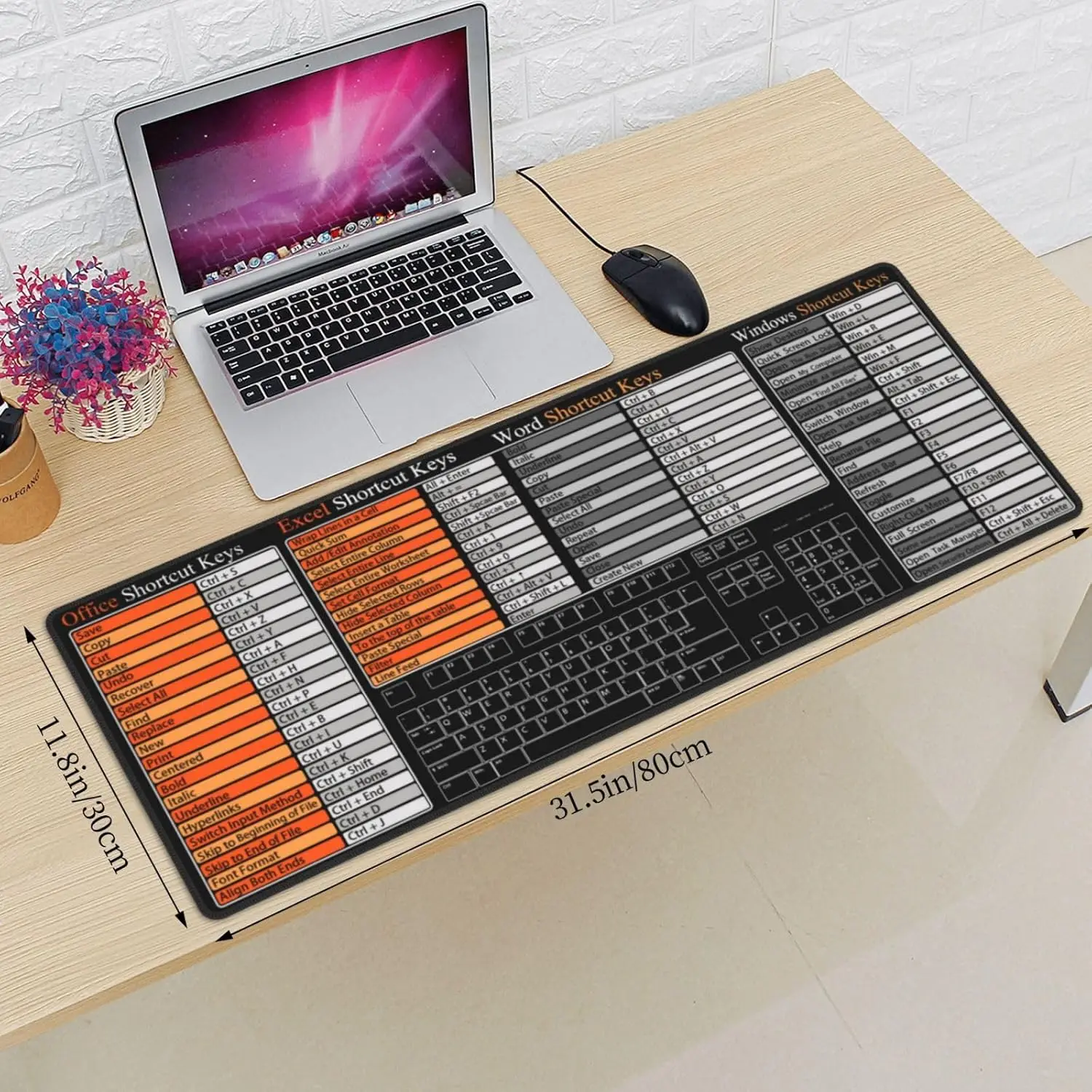 Stylowa podkładka pod mysz z k – Desk Setup Reference recenzja i cena