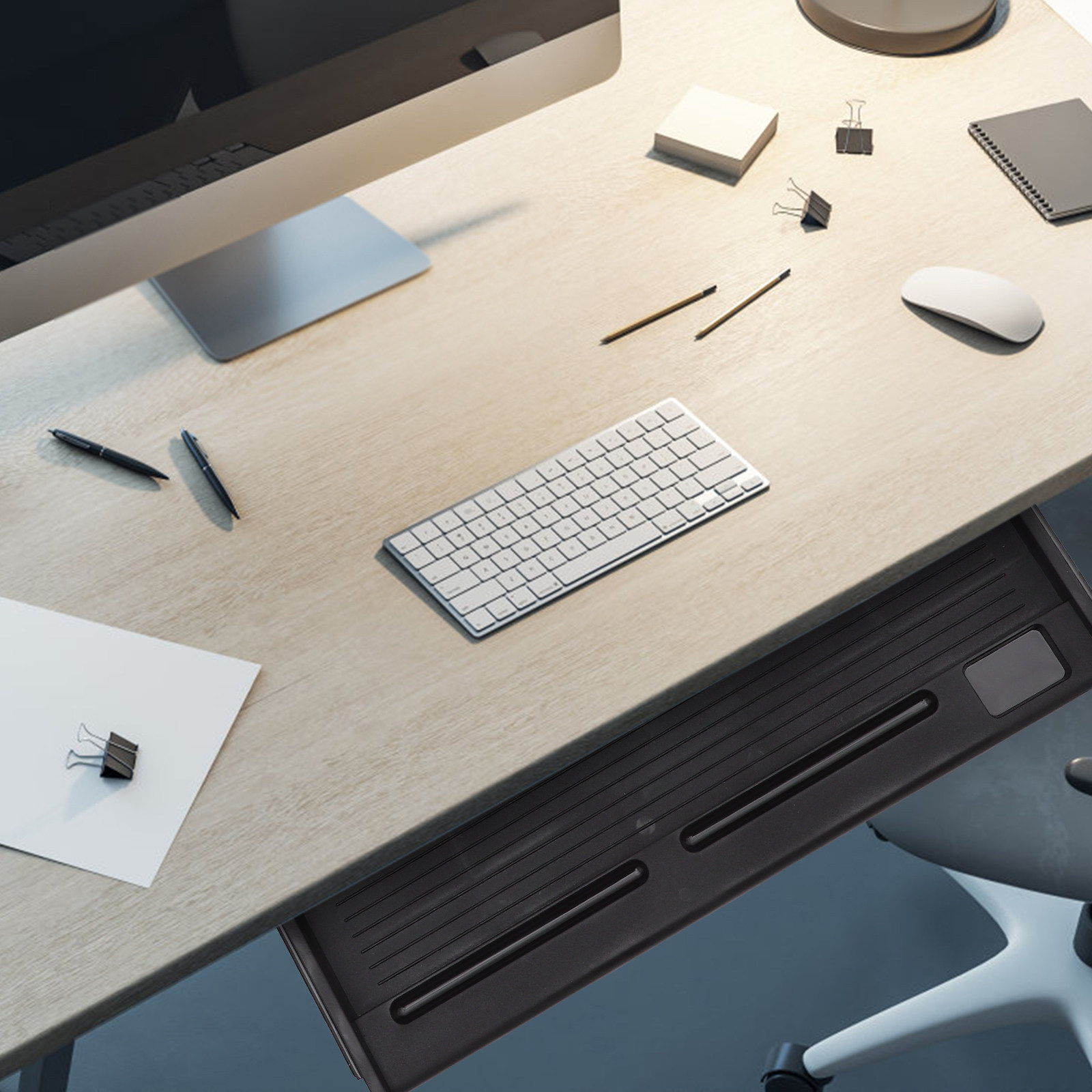 1 Zestaw wysuwanej podkładek p – Desk Setup Ergonomics recenzja i cena