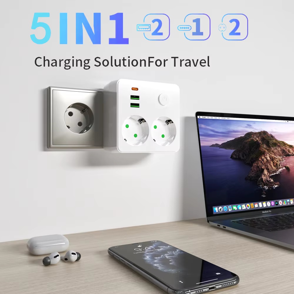 Listwa zasilająca z wtyczką EU – Power Strip Flat recenzja i cena
