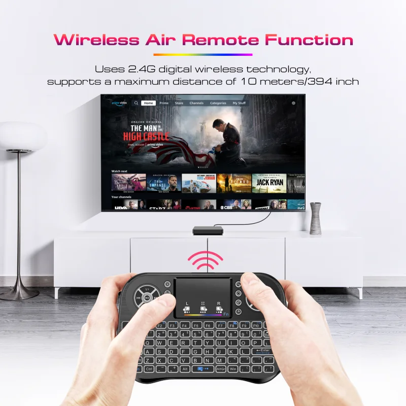 Klawiatura bezprzewodowa IPazz – Desk Setup For Laptop recenzja i cena