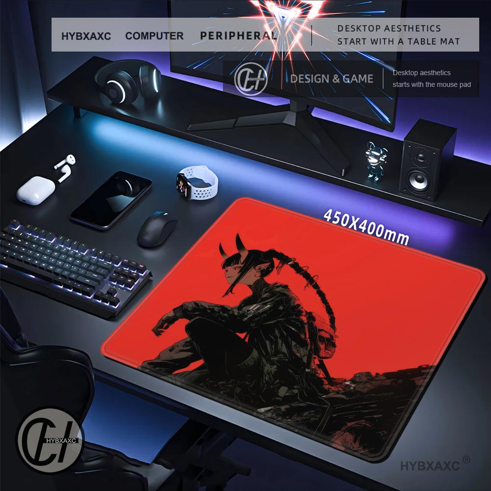 HYBXAXC Podkładka pod mysz z c – Desk Setup Red recenzja i cena