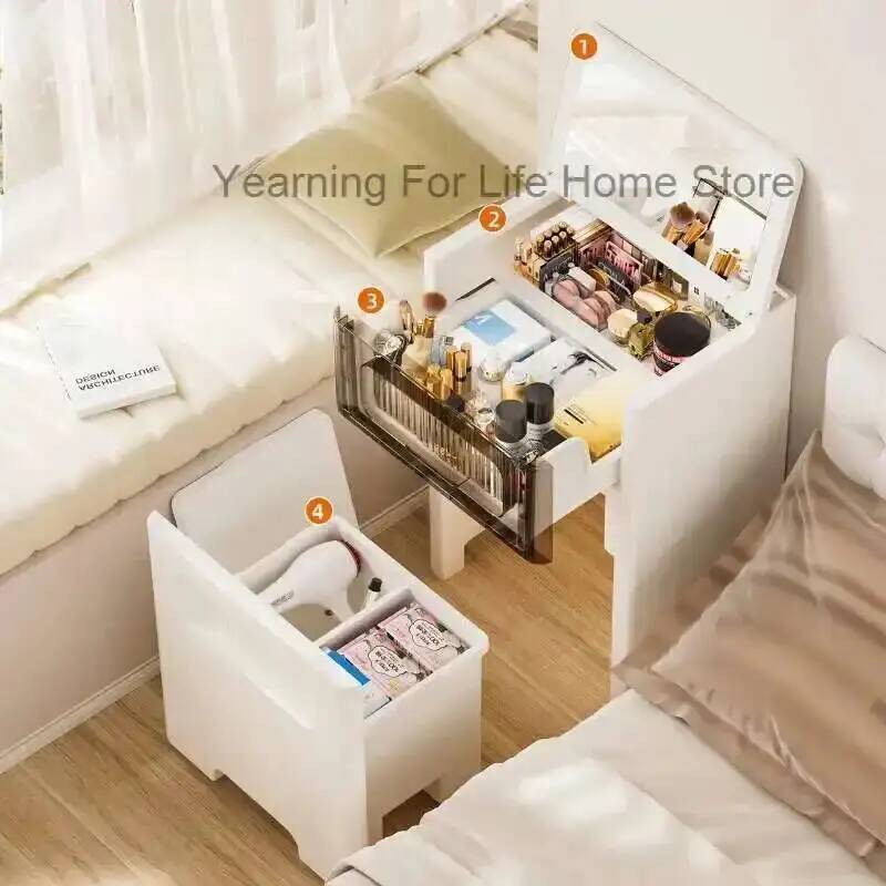 Zestaw toaletka z szufladami,  – Desk Setup In Small Bedroom recenzja i cena