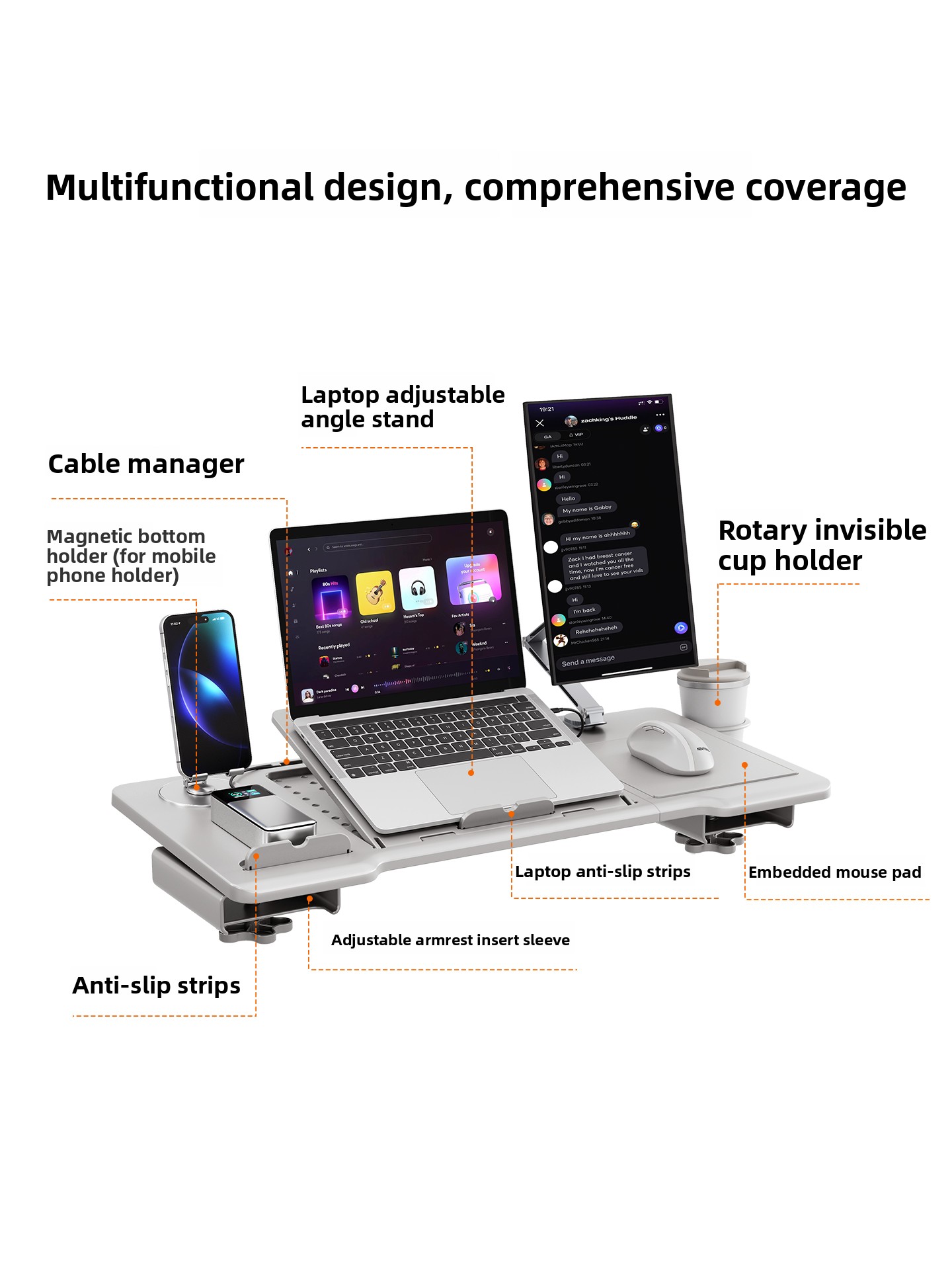 Ergonomiczny uchwyt na laptopa – Desk Setup For Laptop recenzja i cena